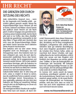 Kurier 23. Oktober 2021